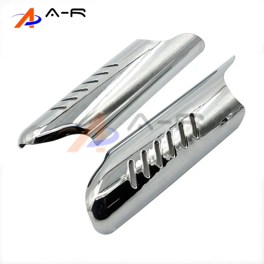 2X Нижняя вилка защита для ног от дефлектора Harley Touring Tri Glide Ultra Classic 12 13 Road King Custom 04