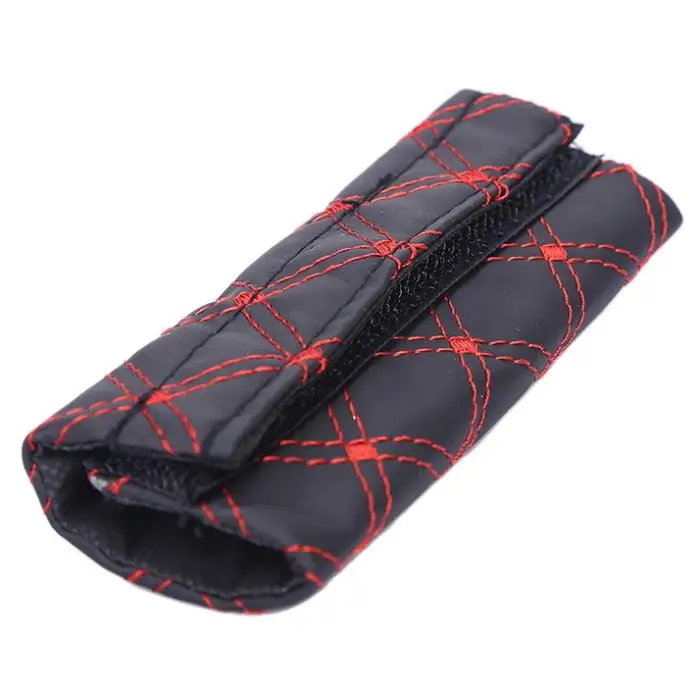 Автомобильные кожаные ручки для ручного тормоза крышка воротника переключения