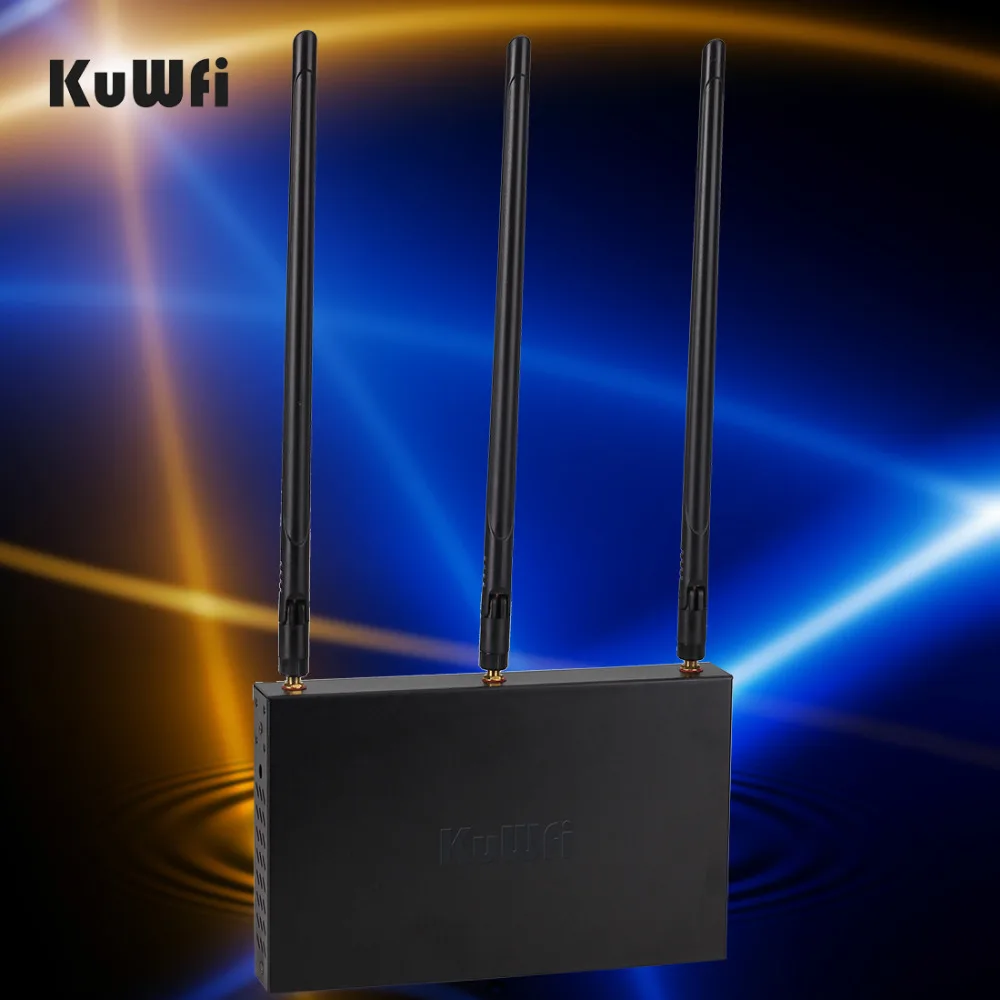 KuWFi 300 Мбит/с высокой мощности OpenWRT предварительно загруженный беспроводной