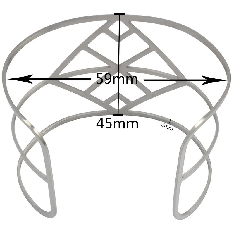 Мужские и женские браслеты Ширина 59 мм | Украшения аксессуары