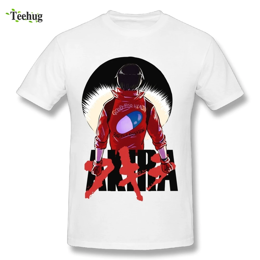 Удивительный человек Новинка Акира футболки с О-образным вырезом дышащие сотаро