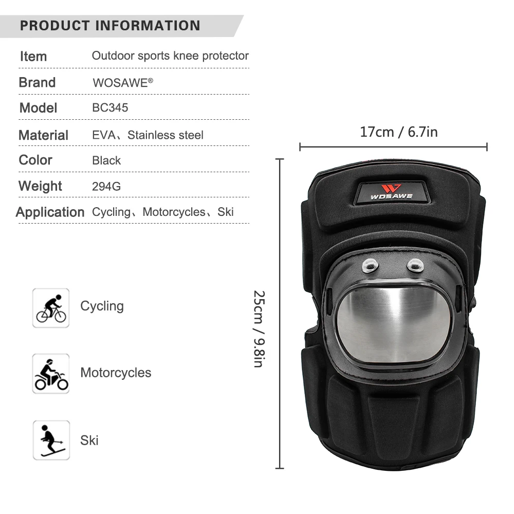 1 Pair Knee Support Professional Cycling Elbow Brace MTB Bike Motorcycle Pads Guards Basketball Volleyball Protector | Спорт и