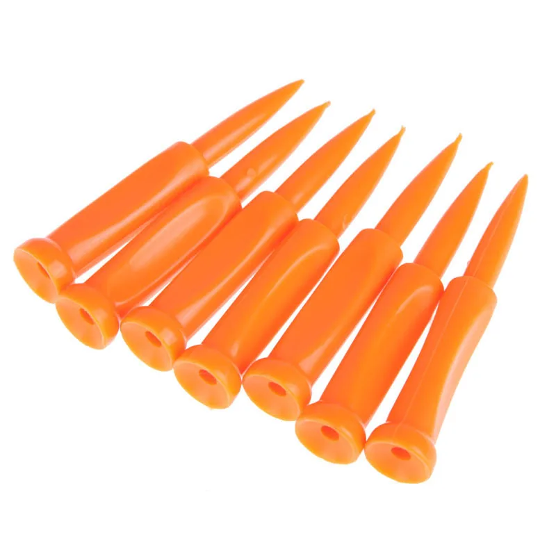 35 шт. 70 мм Новинка 2-ступенчатые Пластиковые Тройники для гольфа вспомогательный