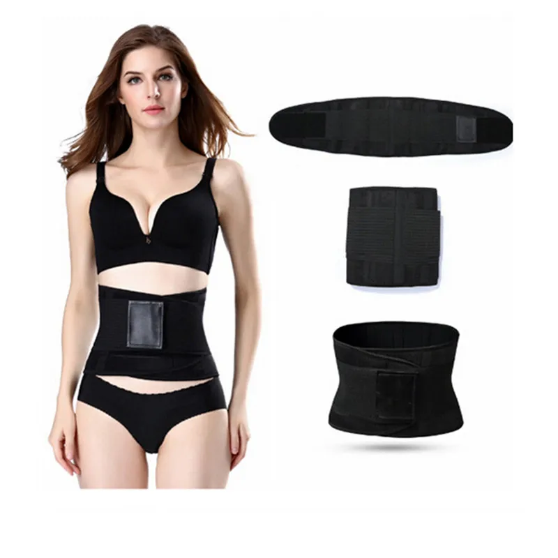 Для женщин Регулируемый Elstiac талии Поддержка пояс поясничной Поддержка упражнения Ремни Скоба для похудения Пояс тренер