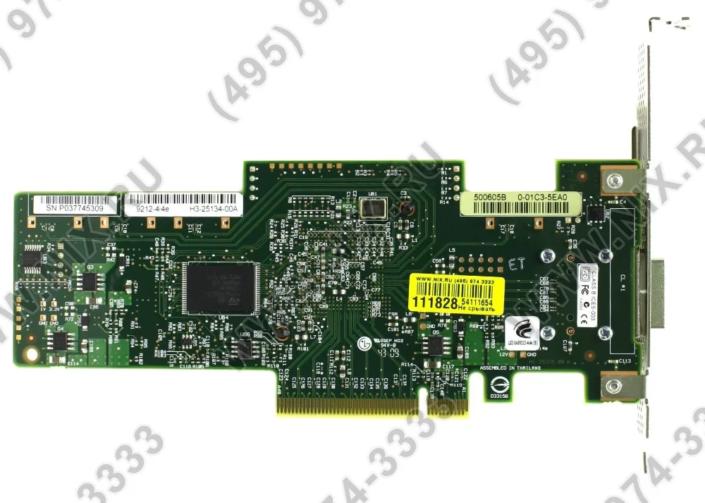 RaidStorage Avago LSI SAS 9212-4I4E LSI00192 8 port RAID HBA JBOD SATAX4 SFF8087 6Gb PCI-E 2.0 X8 Controller Card | Компьютеры и офис