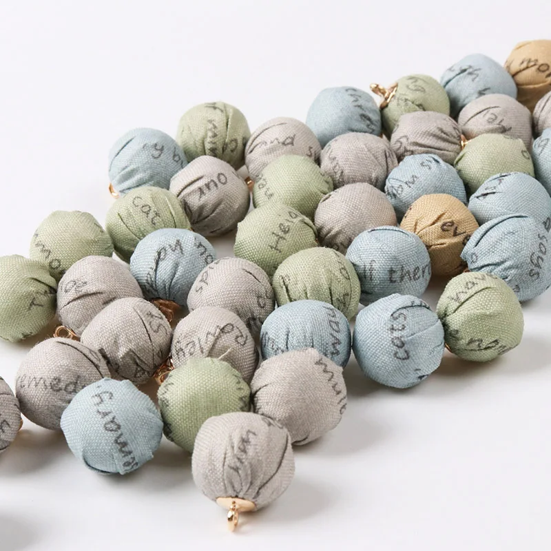 Разноцветные тканевые художественные подвесные шары Подарочные Подвески для