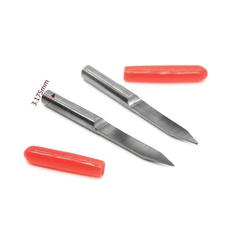 10PCS CNC cutter tools PCB tungsten steel V-type computer engraving milling 10 degrees 0.3mm router cutting | Инструменты