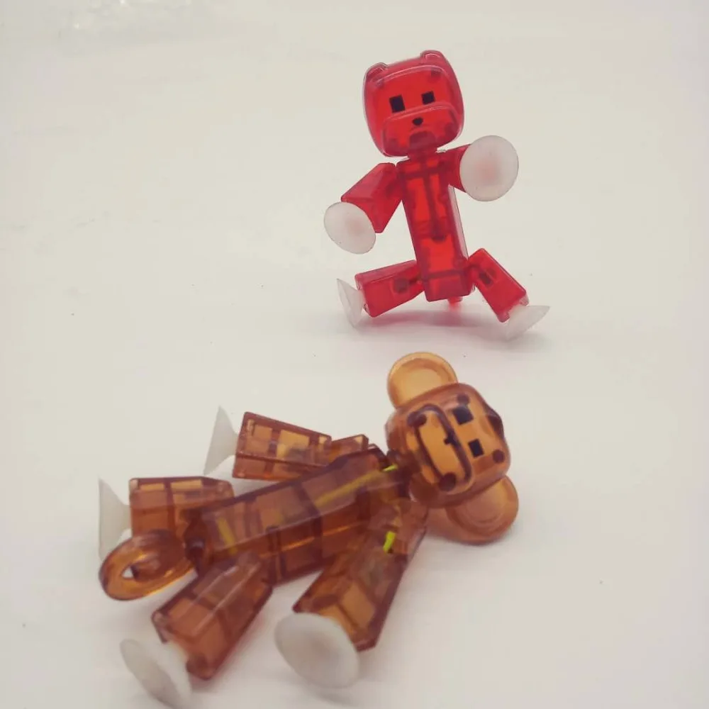 StikBot игрушки DIY креативный анимационный фильм игрушка сарай куклы с присоской