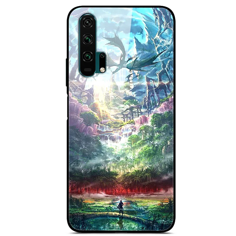 Чехол из закаленного стекла для huawei Honor 20, чехол для huawei Honor 20 Pro, чехол Honor20 Pro 6,26"