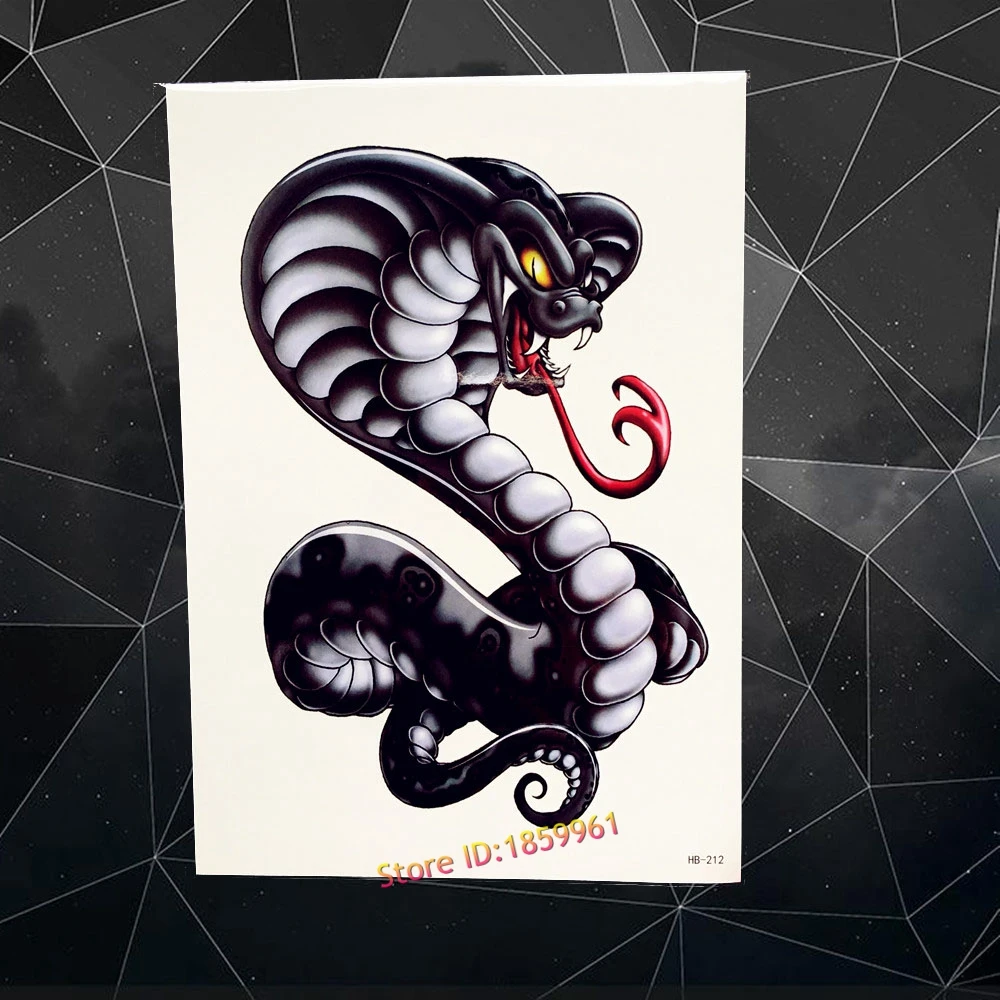 3D Поддельные Водонепроницаемый синий цветок пион временные татуировки Стикеры