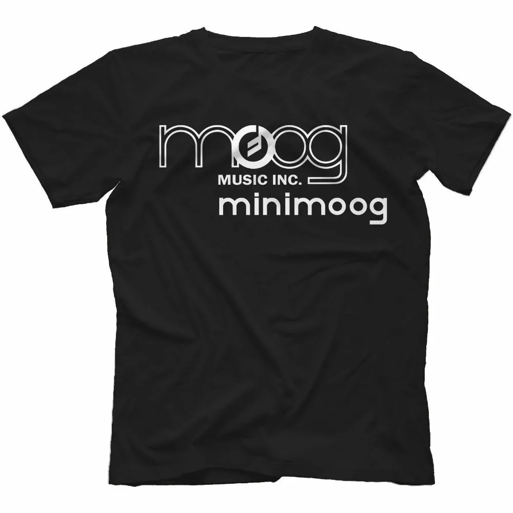 

Футболка Minimoog из 100% хлопка, аналоговый синтезатор в ретро стиле, Мужская футболка Voyager для мужчин 2019 для роста и больших мужчин, футболки для ...
