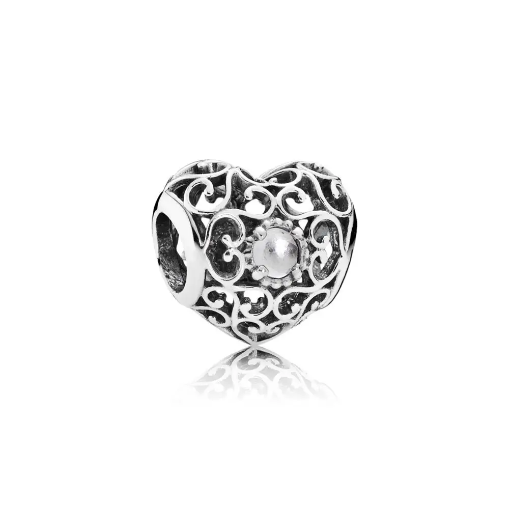 Diy серебряные бисерные Подвески модные Двенадцать месяцев хрустальные бусины для Для женщин браслет подвес Пандора и браслет - Окраска металла: 4