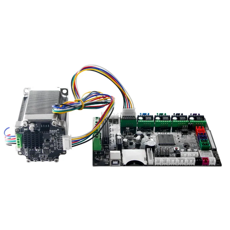 

3D printer printing Closed loop stepper motor NEMA23 MKS SERVO57A that prevents losing steps for DIY Reprap 3D printer printer