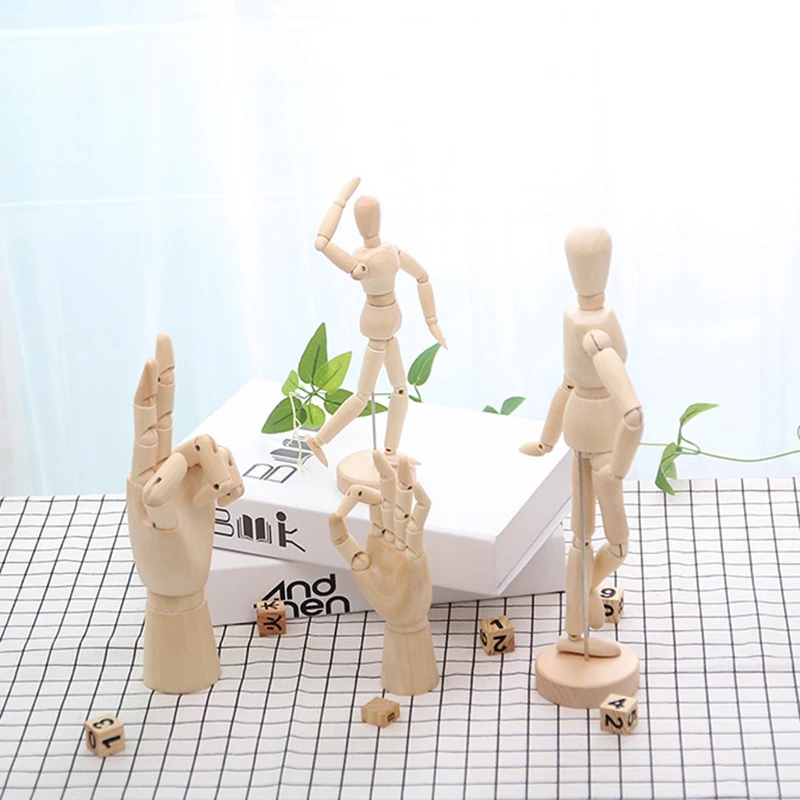 Деревянные суставы для рук модели украшений художественные комиксы зарисовки