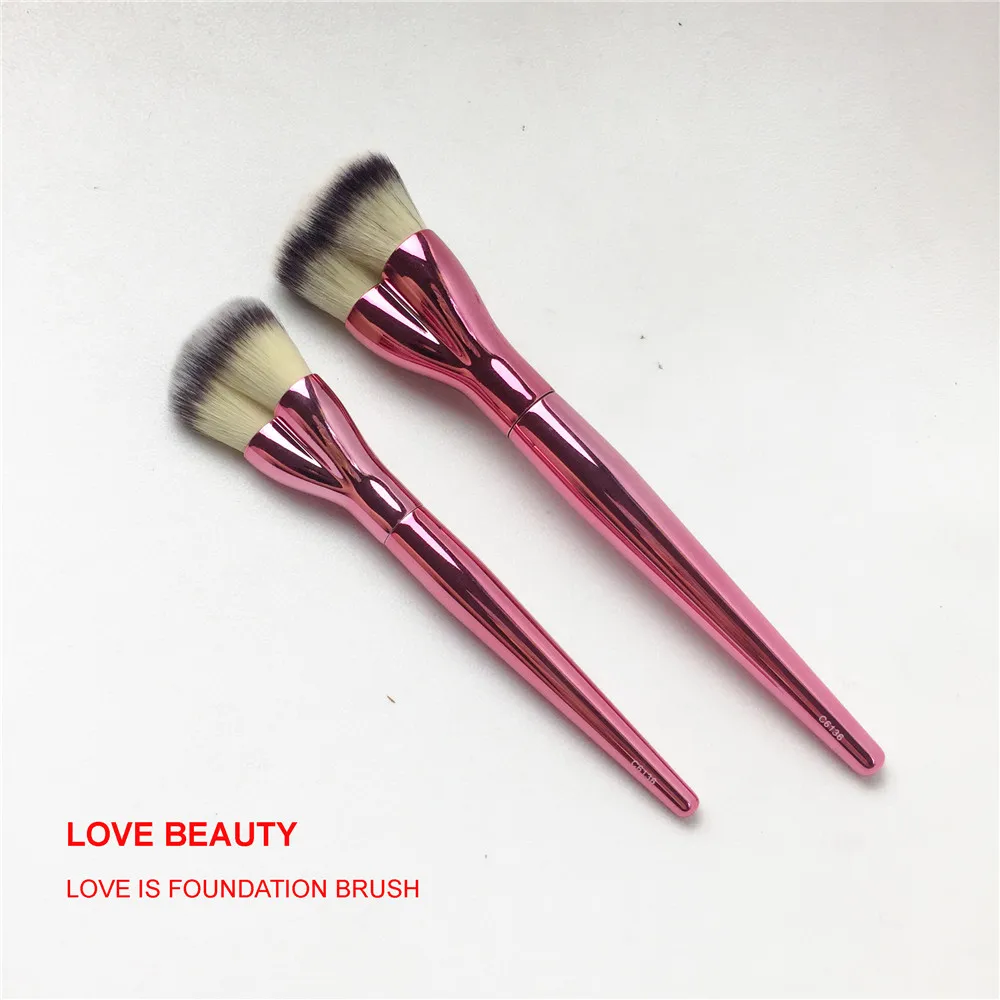 2-pieces set BD IT-SERIES Love beauty Full Love-кисть для основы-уникальная безупречная контурная Кисть для макияжа, блендер - Handle Color: 2-pieces set