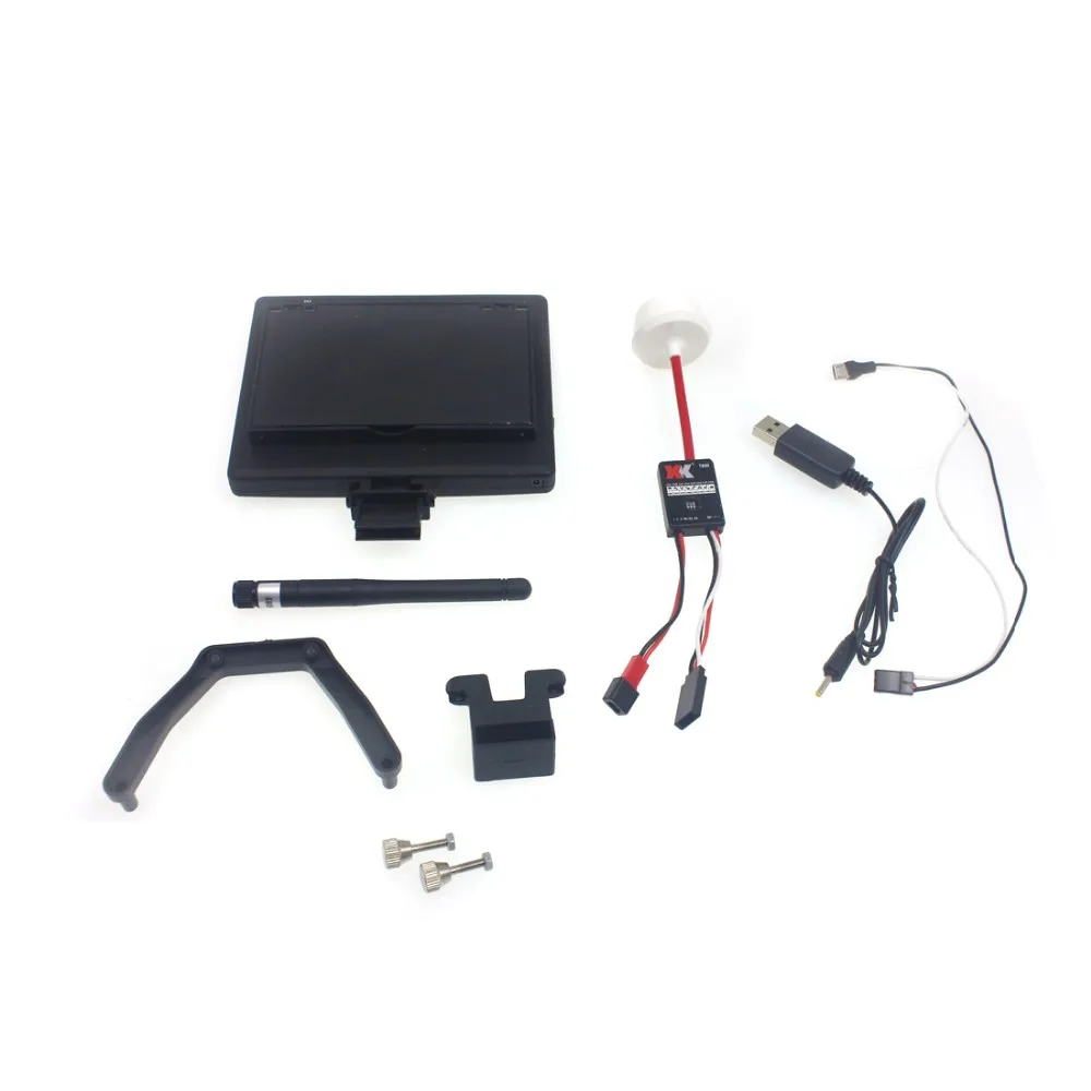 XK X380-C X380C 2,4 ГГц 4CH gps 5,8G FPV RC Безголовый режим высокоуровневая конфигурация квадрокоптера RTF с hd-камерой