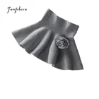 Детская юбка-пачка Fanfiluca, с высокой эластичной талией, яркие цвета, для повседневной носки, большие Бальные 4 вида цветов