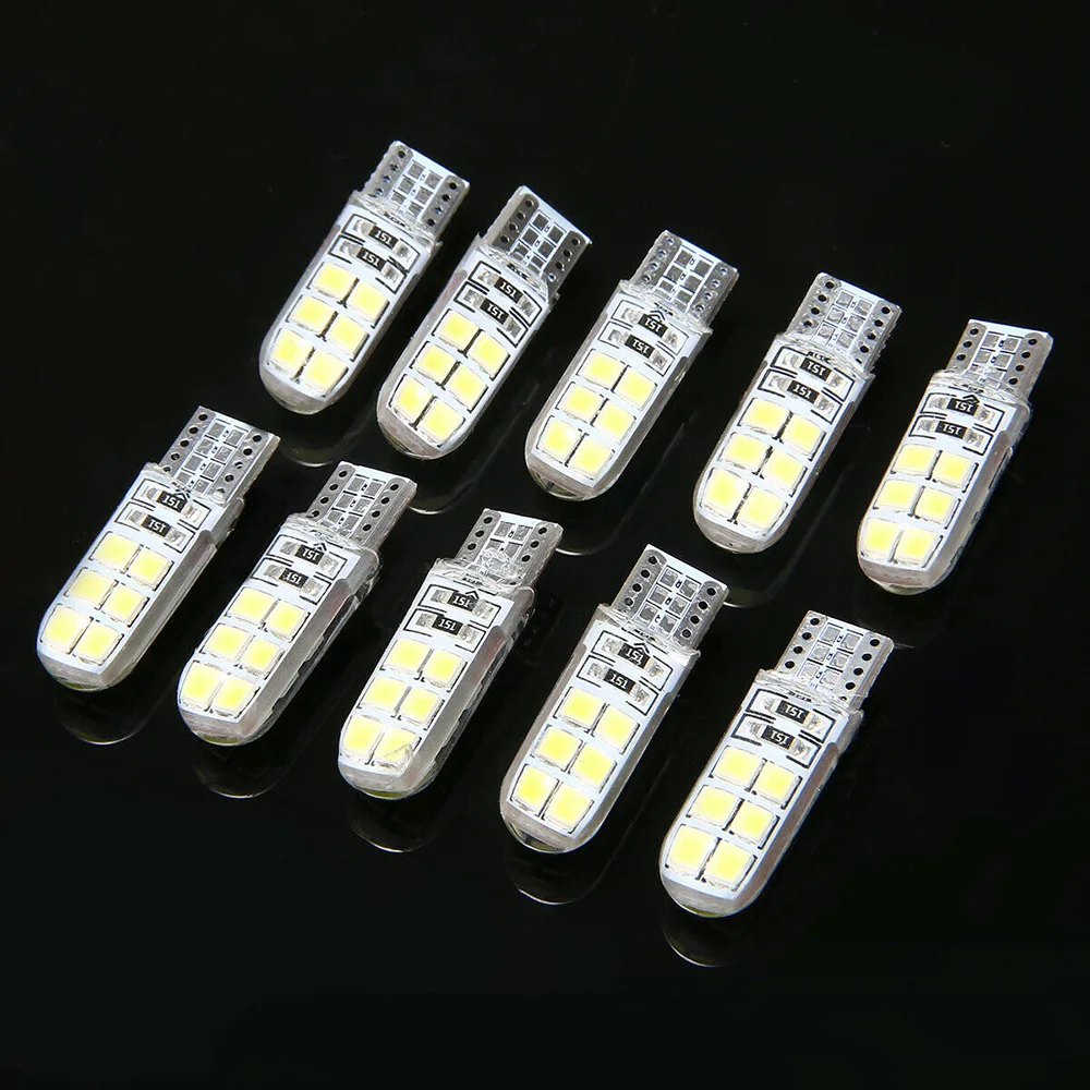 Универсальный светильник багажника энергосберегающий 10xT10 W5W 12SMD 2835 Светодиодный