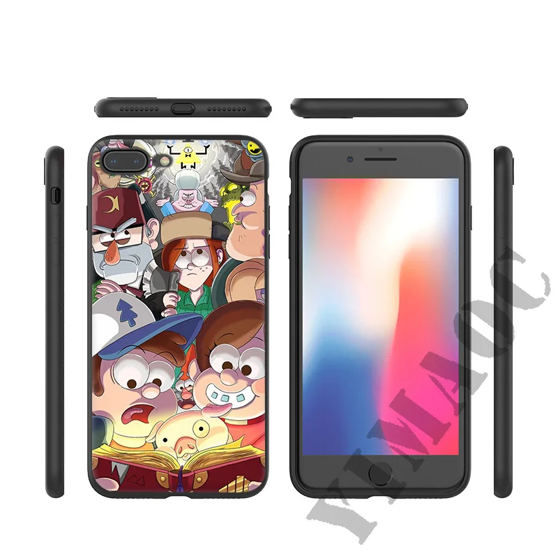 Мягкий силиконовый чехол YIMAOC Gravity падений pig Для iPhone 11 Pro Xr Xs Max X или 10 8 7 6 6S Plus 5 5S SE |