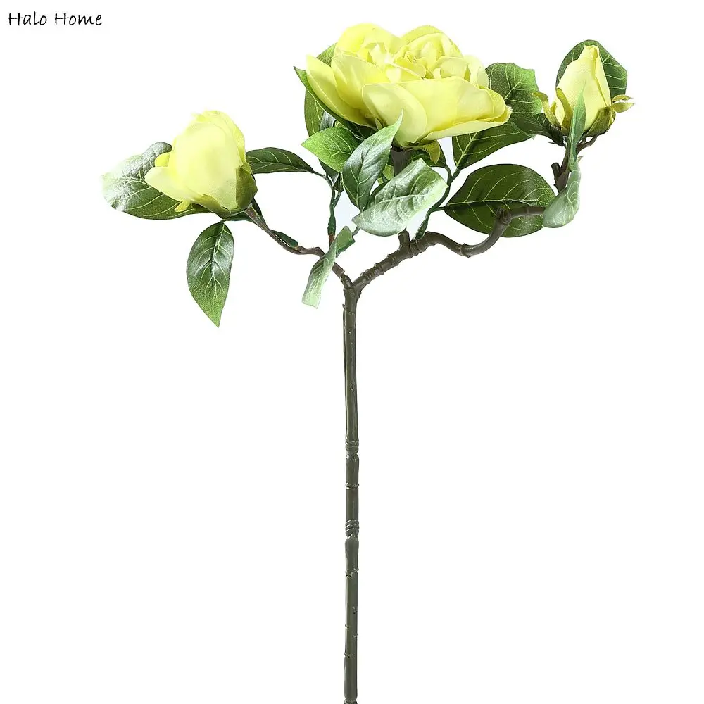 1 филиал искусственный цветок зеленый гардении общественные места празднование