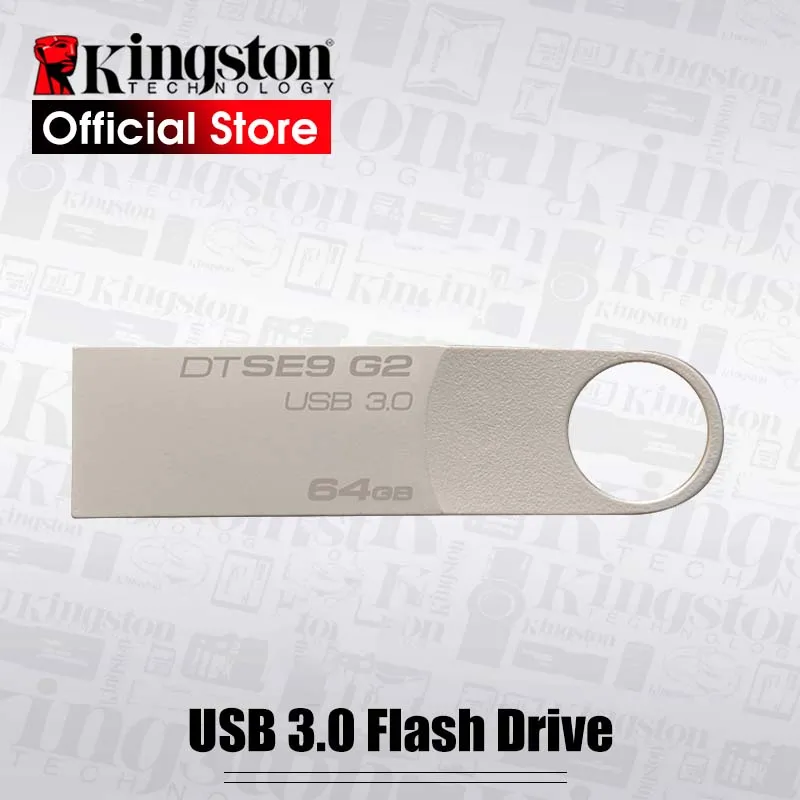 Kingston USB 64 GB DataTraveler USB флэш-накопитель 3,0 флешки U Stick DTSE9G2 флеш-накопитель металлический 64 GB флэш-память