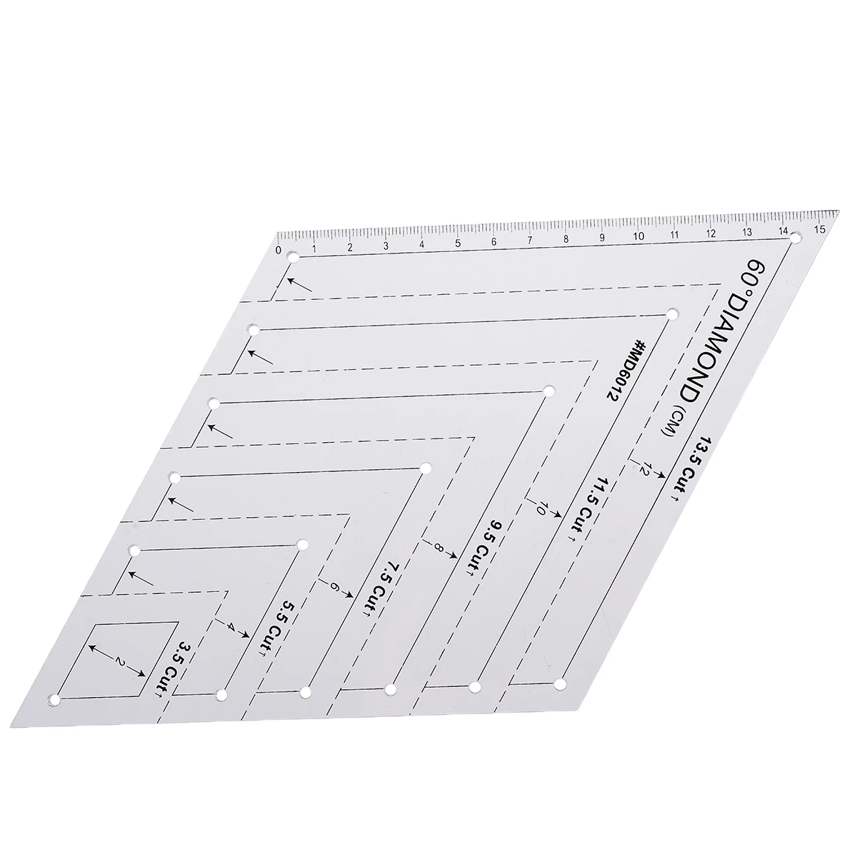 4pcs/Set Craft Quilting Ruler Plastic Patchwork Cutting Rulers DIY Sewing Measuring Drawing Tools Home Office Supplies | Инструменты