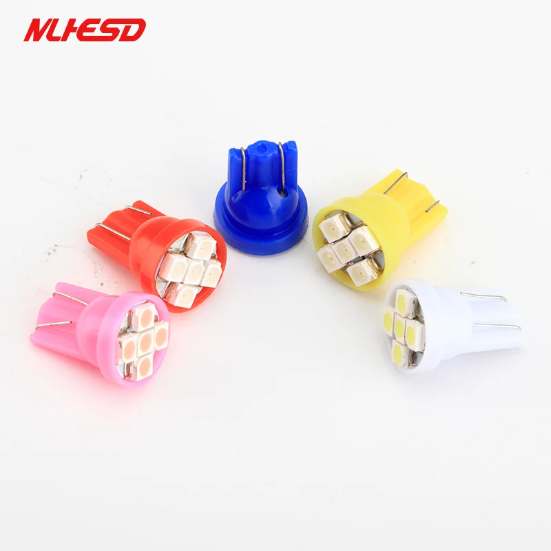 100pcs/lot T10 168 192 W5W white 5smd 5 smd 1210 LED Car marker light parking bulbs Door Lights reading Instrument super bright |