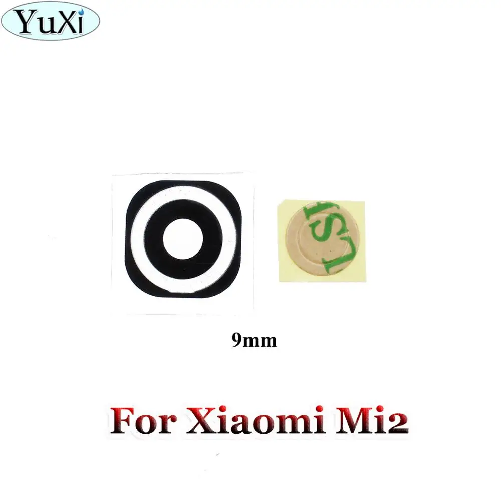 YuXi для Xiaomi Redmi 1 1S 2A 3 4A 4X4 4 pro 6A 5 Plus для Redmi note 2 3 4 5 5A задняя камера Стекло Крышка объектива клей