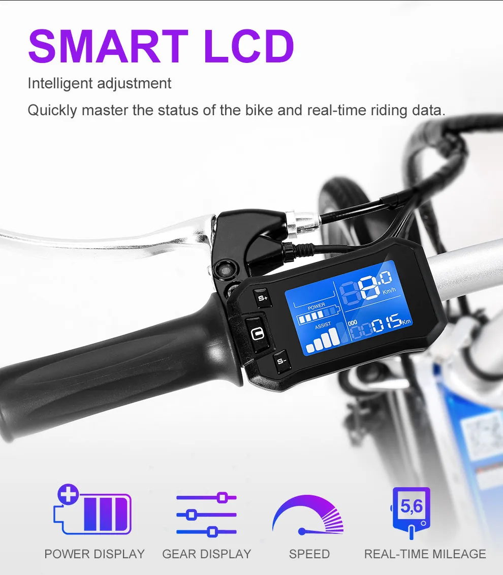 

26inch electric mountain bicycle aluminum alloy ebike 27speed e-mtb 48V lithium battery 500W motor Hybrid bicycle