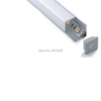 10 x 1m setslot 90 degree angle led aluminum profile and recessed led strip profile for kitchen led cabinet lights