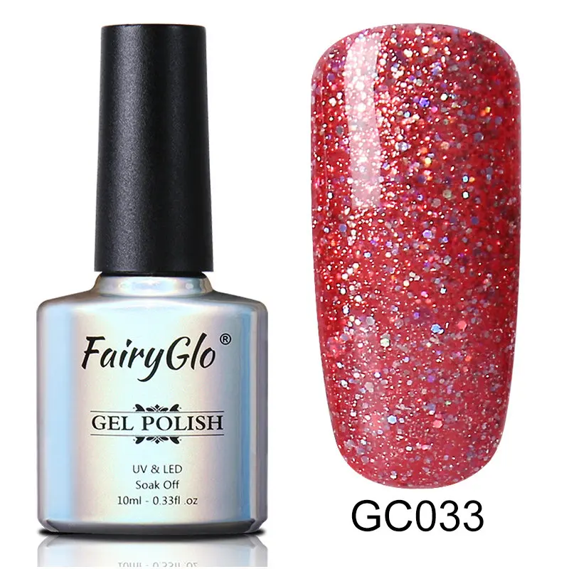 FairyGlo 10 мл неоновый Гель-лак для ногтей впитывающийся Блестящий Гель-лак Полупостоянный УФ-гель для ногтей лак для ногтей - Цвет: FGC033
