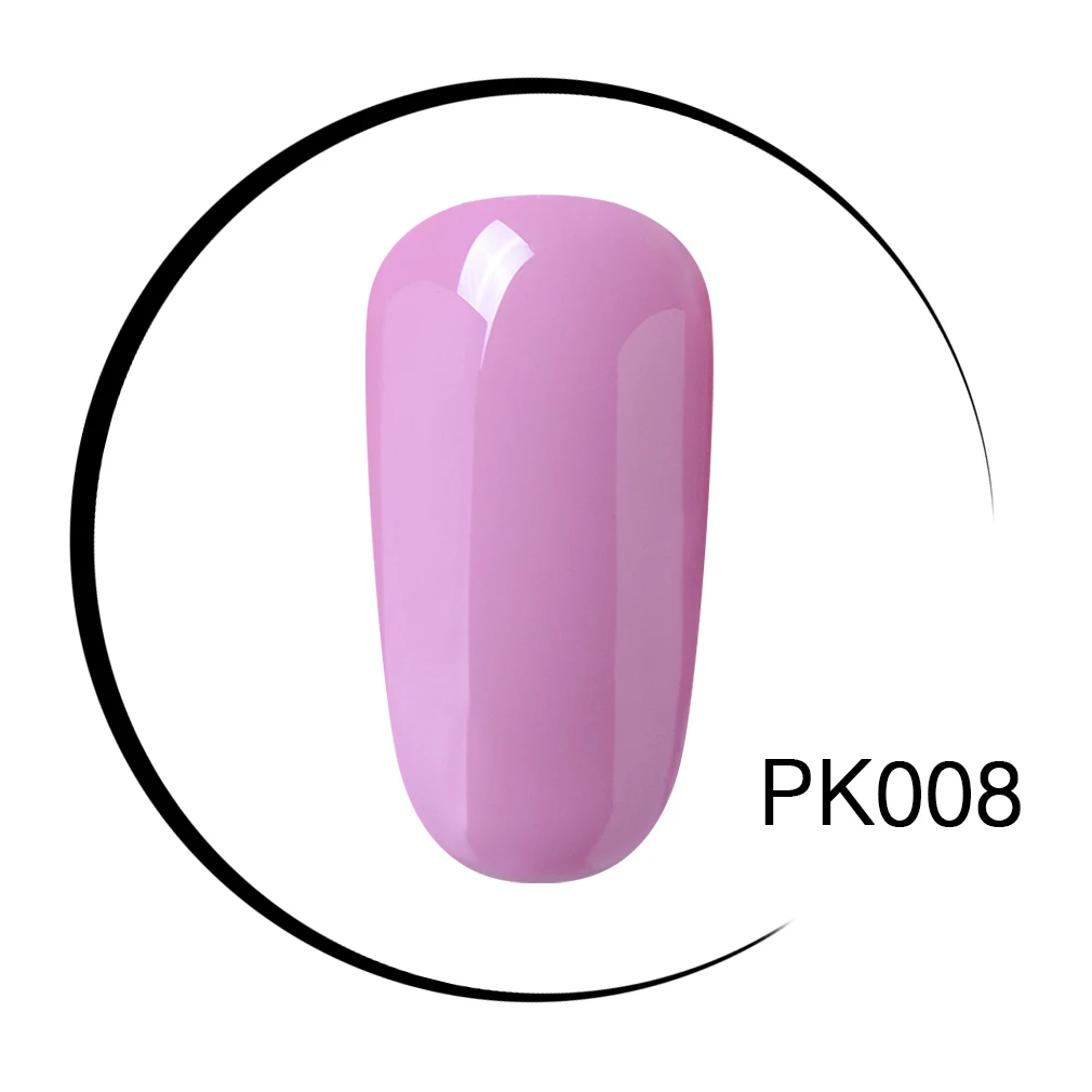 PK008 Elite99 Гель-лак замачиваемый УФ светодиодный Гель-лак для ногтей Базовое покрытие 10 мл розовый оранжевый светодиодный лак для ногтей УФ-отверждение Гель-лак - Цвет: PK008