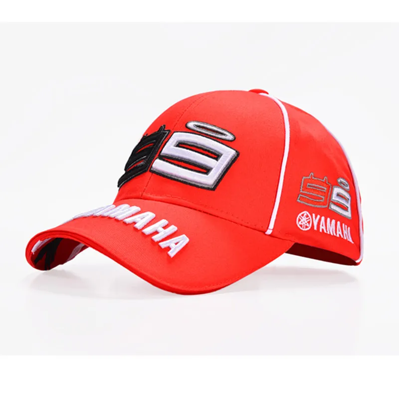 F1 MOTO GP лого Jorge Lorenzo Для мужчин s вышивка 99 YAMAHA Кепки мотогонок Мужская бейсболка в