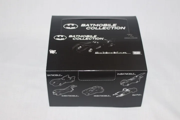 TAKARA TOMY Бэтмен металлический Бэтмобиль колесница коллекционные модели автомобилей из сплава игрушки 7 см/2," с подарочной коробкой игрушки для детей