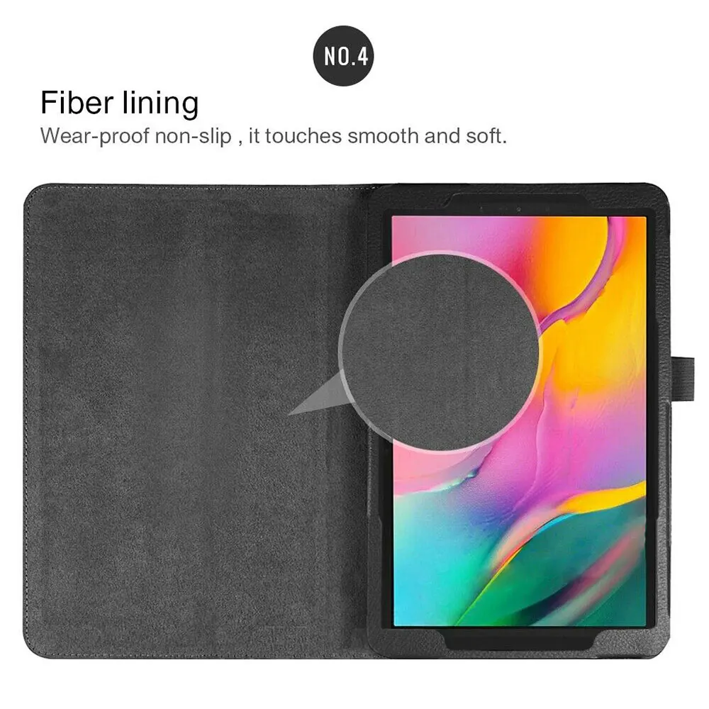 Чехол для Samsung Galaxy Tab A 8 0 P200 P205 SM 2019 дюймов Ультратонкий чехол из искусственной