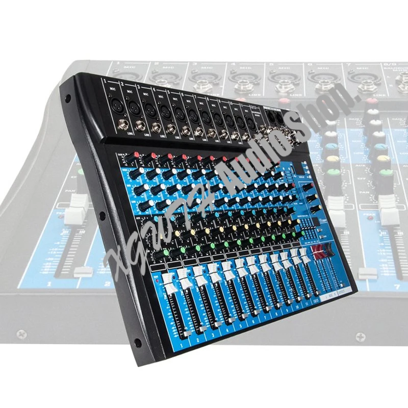 12 каналов Bluetooth DJ микшер 16 DSP цифровые эффекты звуковая микшерная консоль для