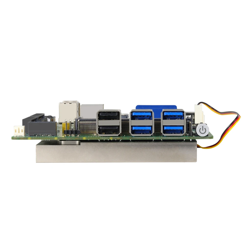 Материнская плата для миникомпьютера Intel Core i3-8130U Процессор DDR4 mSATA SATA 4xUSB3. 0 4xUSB2. 0 Mini PCI-E Вай-Фай HDMI VGA Gigabit Ethernet LAN