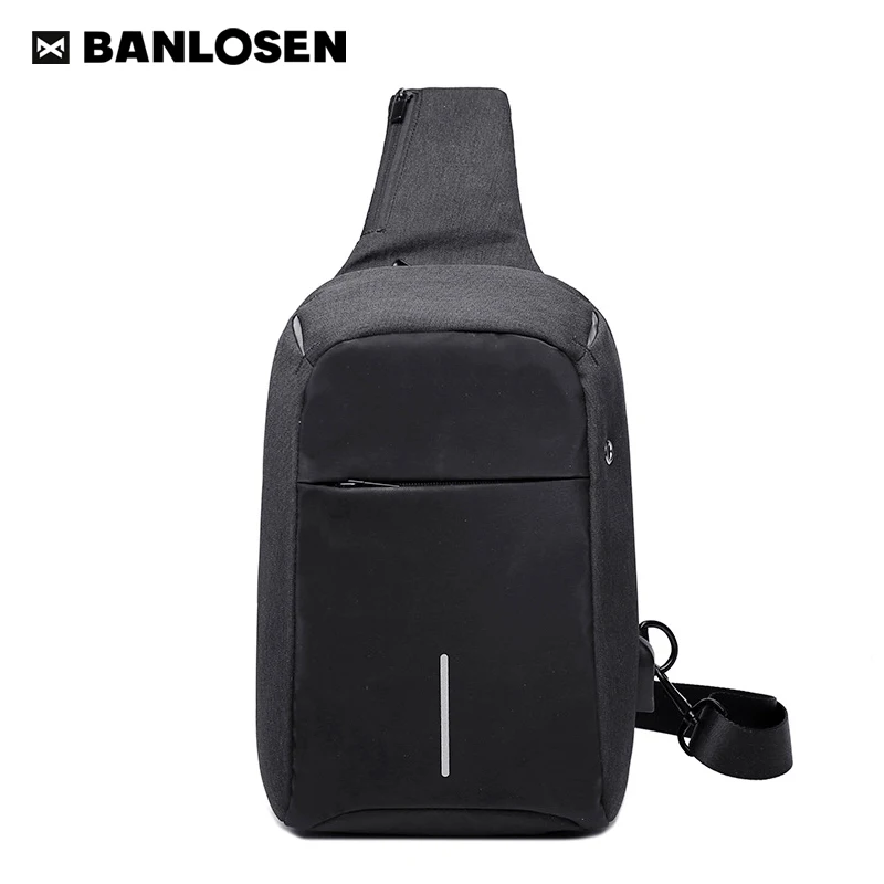 

New Men Crossbody Bag Travel Fashion Oxford Summer Anti-theft Chest Bag Male Sling bag Daily Life Daypack Messenger Bag