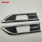 Поворотный сигнал SKTOO из АБС-пластика, декоративный боковой фонарь, используемый для Chevrolet Cruze 2009-2015, автомобильные аксессуары, Стайлинг автомобиля