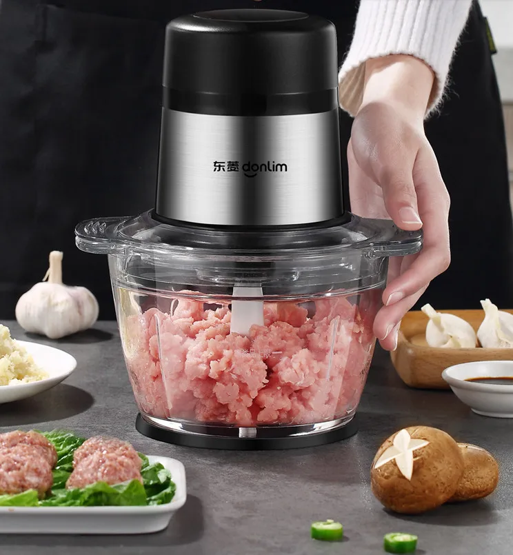 Мясорубка из стекла/нержавеющей стали измельчитель автоматическая