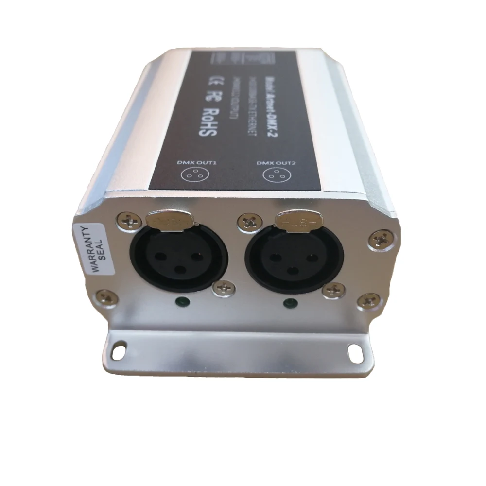 Новый ArtNet конвертер DMX 1024 каналов вывода Artnet в DMX512 преобразователь сигнала DC12V