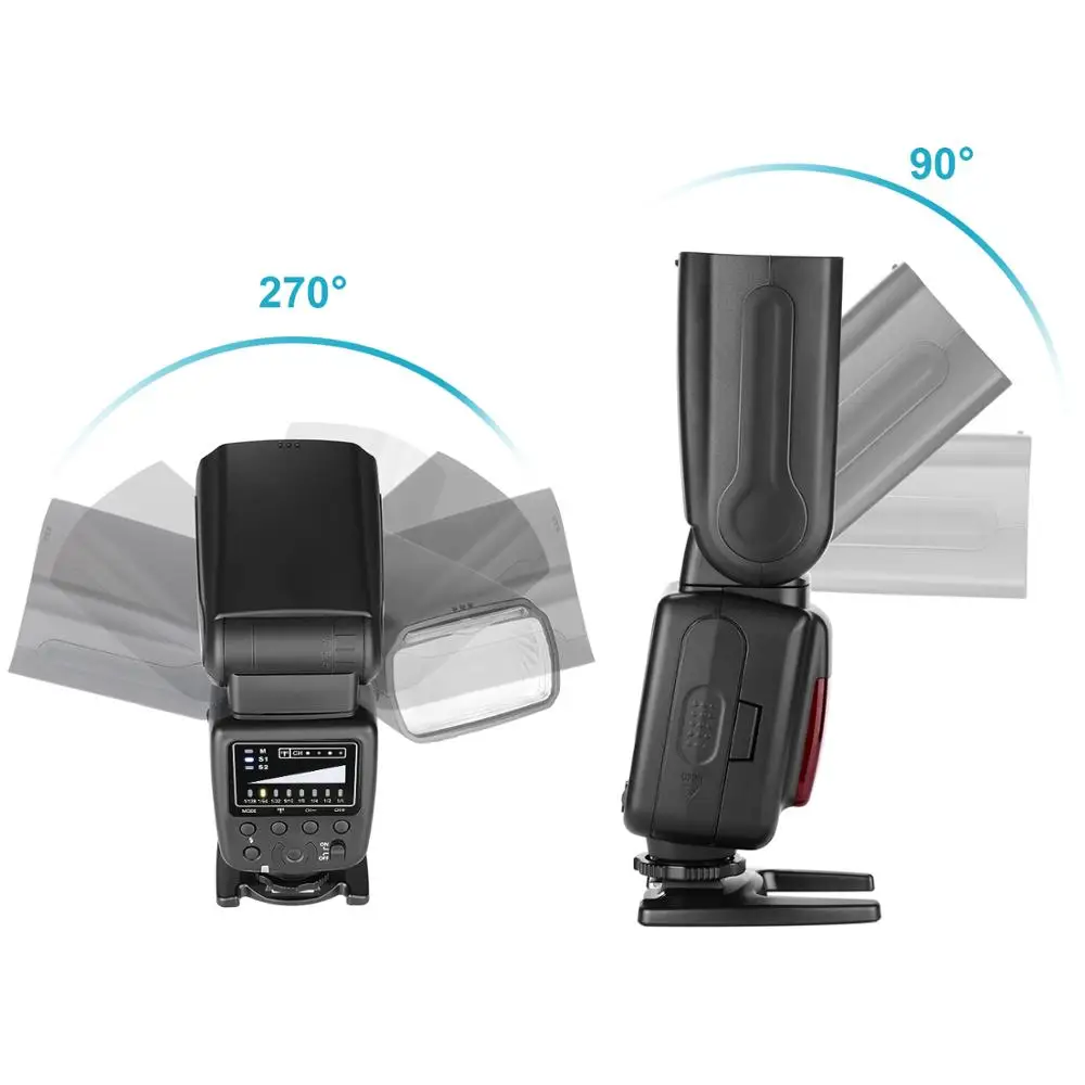 Вспышка Neewer Speedlite с беспроводной системой 2 4G и 15 канальным передатчиком для
