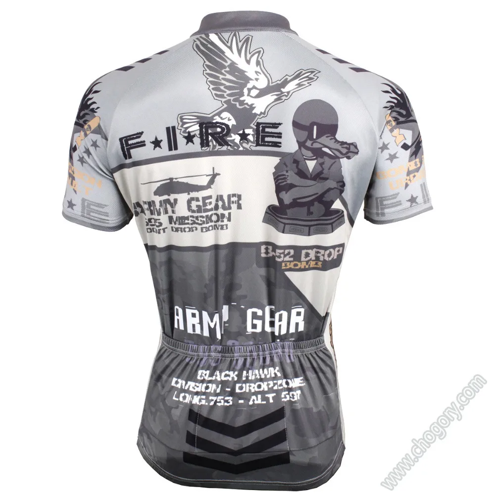 Летние крутые американские армейские вело-Джерси для лета с коротким рукавом
