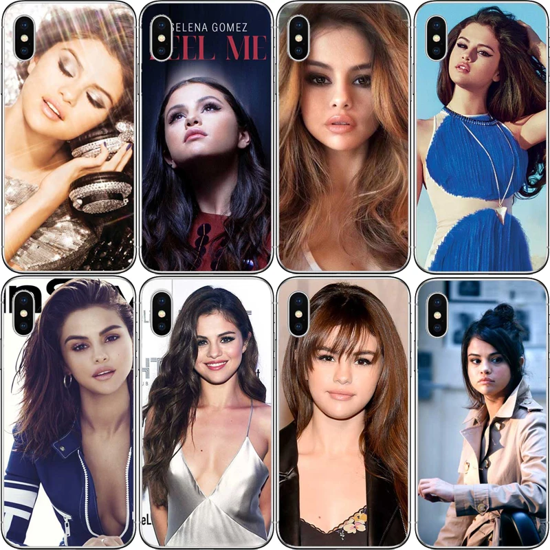 BINYEAE Selena Gomez Прозрачный чехол для мобильного телефона iPhone 11 PRO MAX 5S SE 6 XR XS 7 Plus