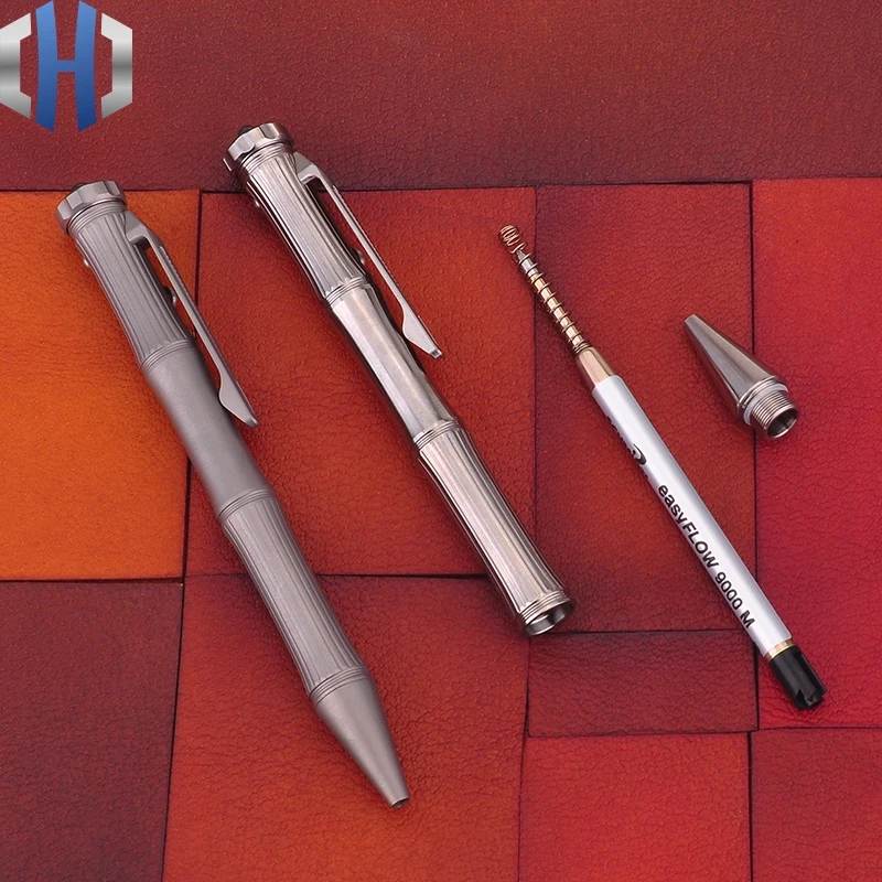 Beli Titanium Pena Taktis Gyro Fungsi EDC Portable Jendela Rusak Portabel Pria Dan Wanita Hadiah