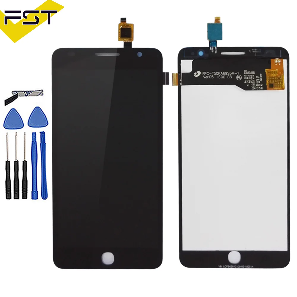 

Touch Panel For Alcatel One Touch Pop Star 3G OT5022 OT 5022 OT-5022 5022X 5022D LCD Display Digitizer Screen Complete Assembly