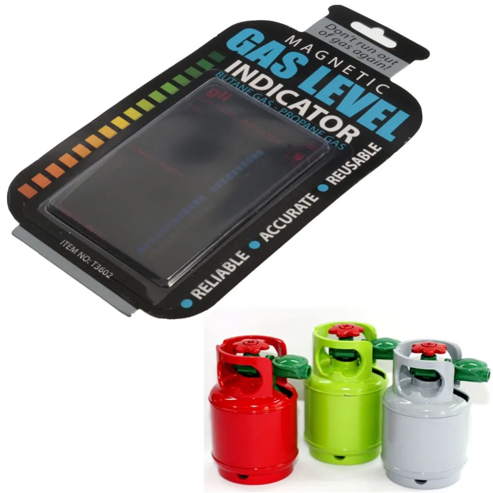 Practical Propane Butane LPG Fuel Gas Tank Level Indicator Magnetic Gauge Bottle | Инструменты
