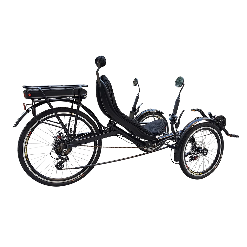 250 Вт 36 В 12 а/ч электрический головастик|electric tricycle|tricycle electricelectric recumbent tricycle |