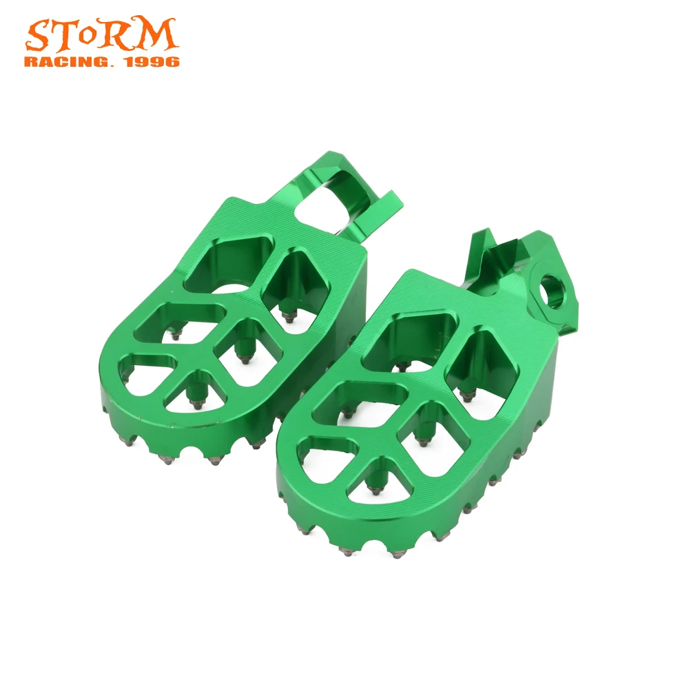Подножка для ног педали Kawasaki KX125 KX250 1997 1998 1999 2000 2001 KX500 1988 1989 1990|Подставки под ноги| |