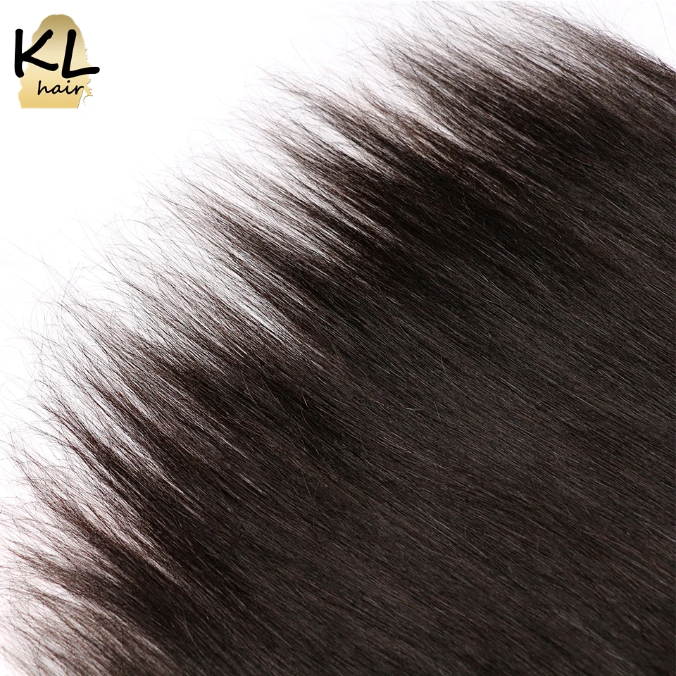 KL Hair 13x4 волосы от уха до с кружевной фронтальной застежкой прямые человеческие